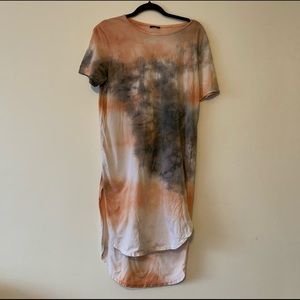 Zara Tye Dye Midi Dress